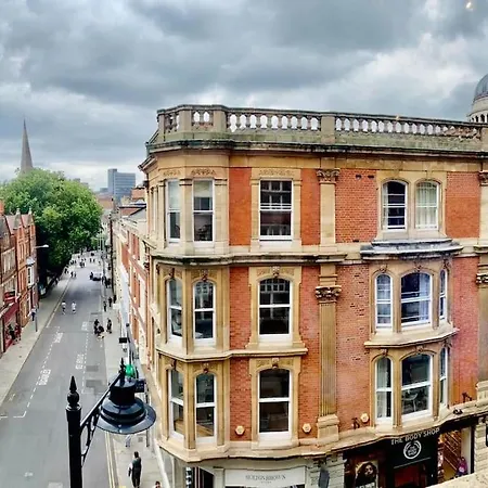 Spacious City Centre Lace Market Apartment Nottingham Exterior photo